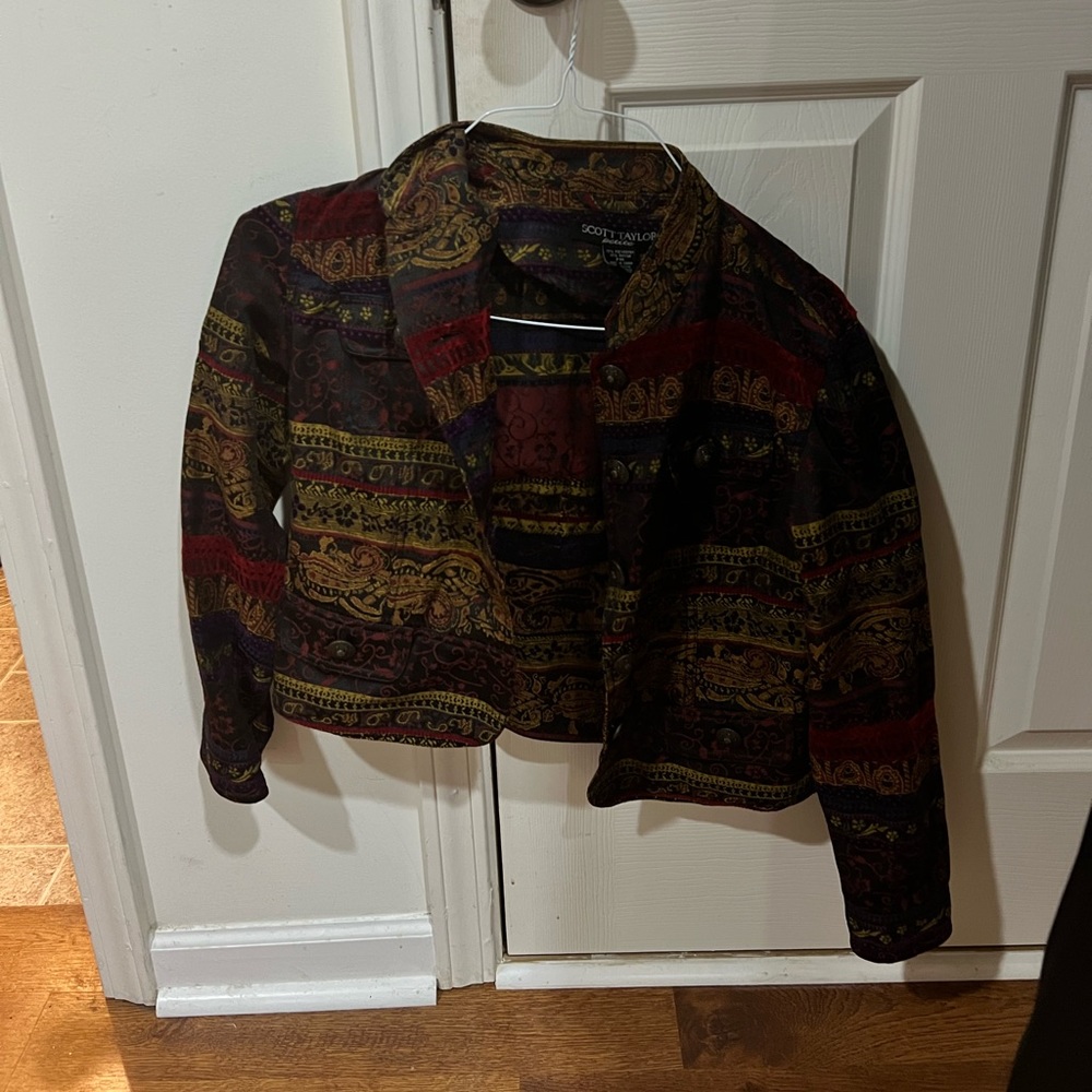 VINTAGE CROPPED JACKET
